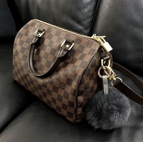 lv speedy b 25 damier ebene